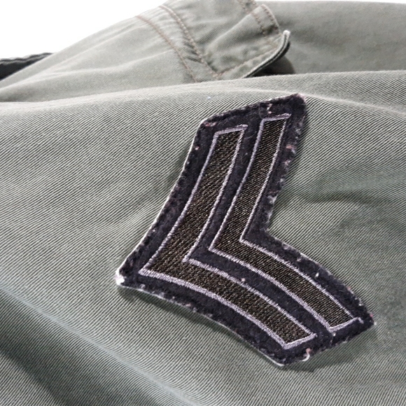 Tripp NYC Man Daang Goodman Sz S Green Military Utility Jacket - Picture 17 of 17